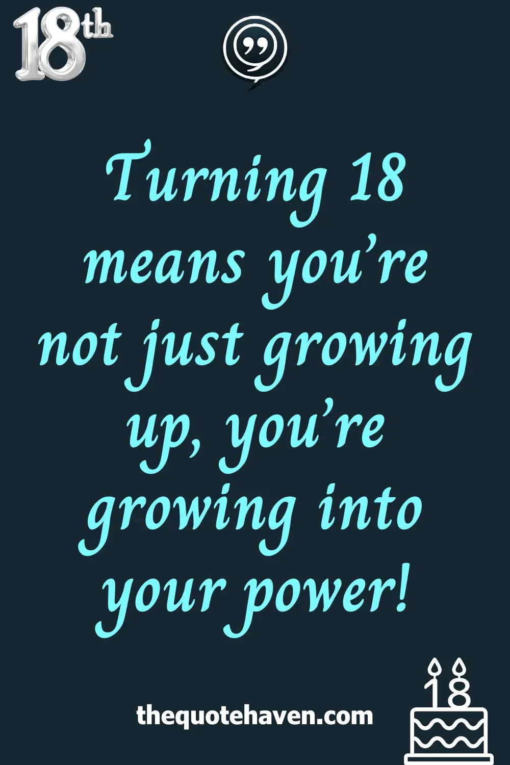   18th Birthday Wishes .