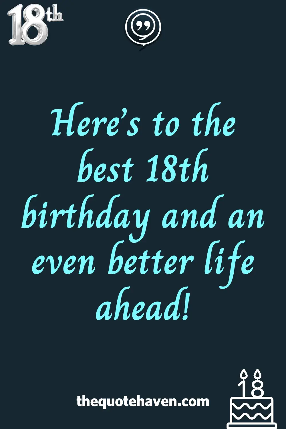   18th Birthday Wishes .