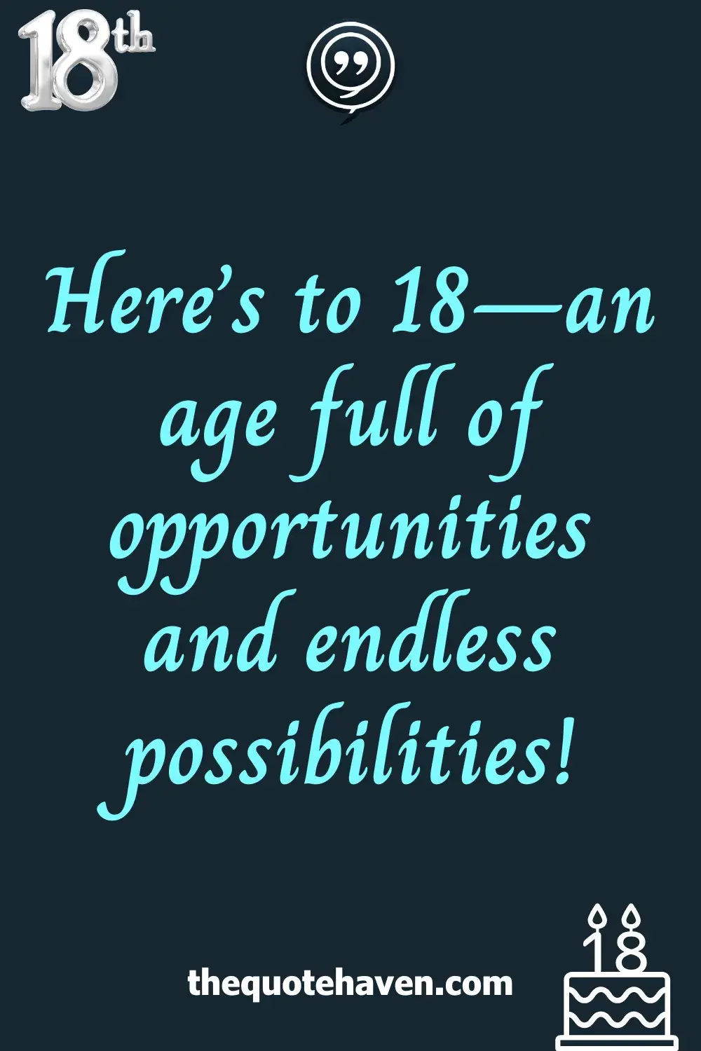   18th Birthday Wishes .