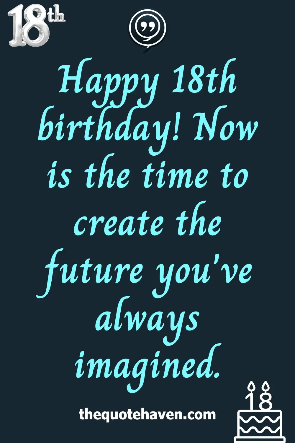   18th Birthday Wishes .