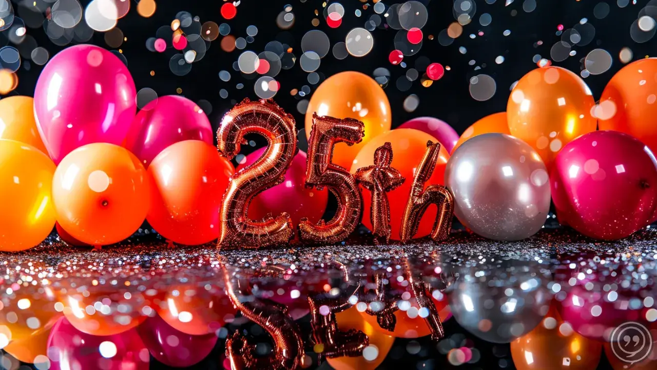  Funny and Heartfelt 25th Birthday Quotes 