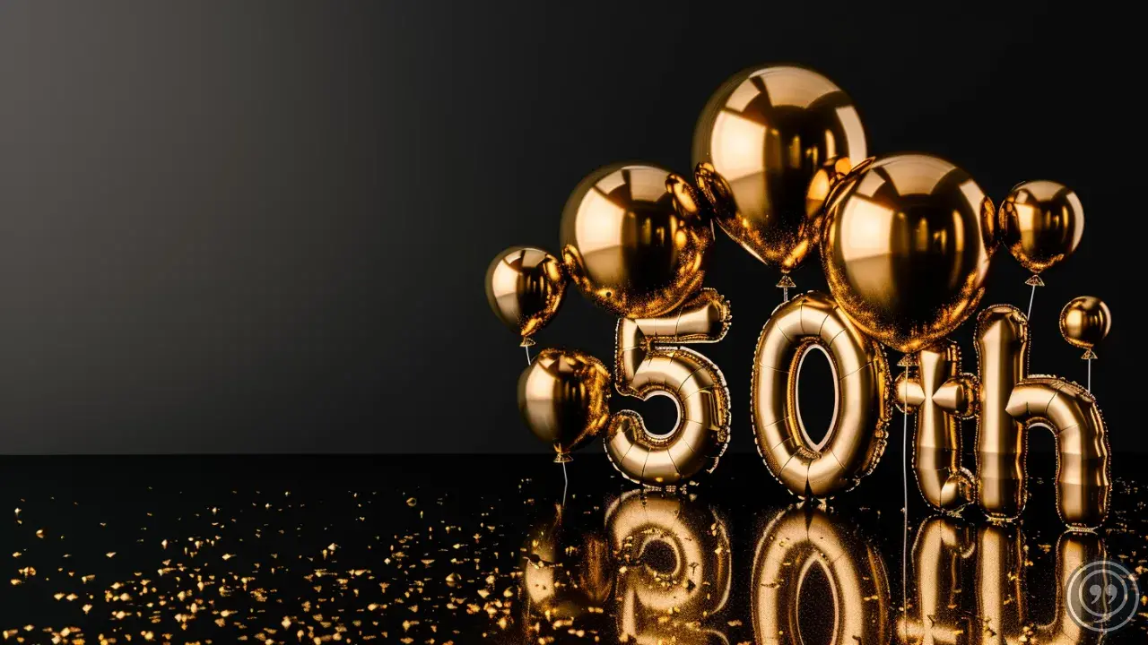  Funny and Touching 50th Birthday Quotes   