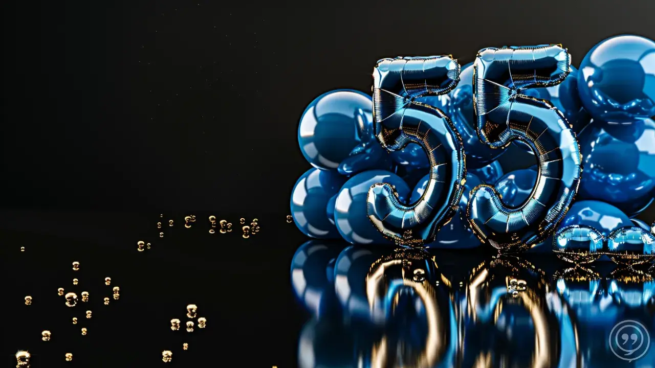  Funny and Touching 55th Birthday Quotes    