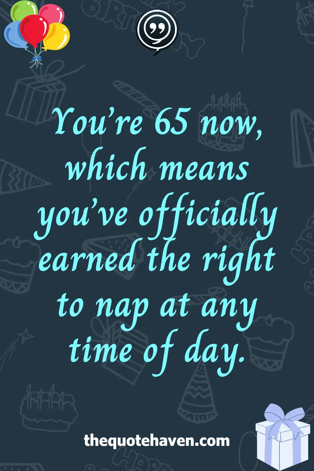   Hilarious and Heartfelt 65th Birthday Quotes .