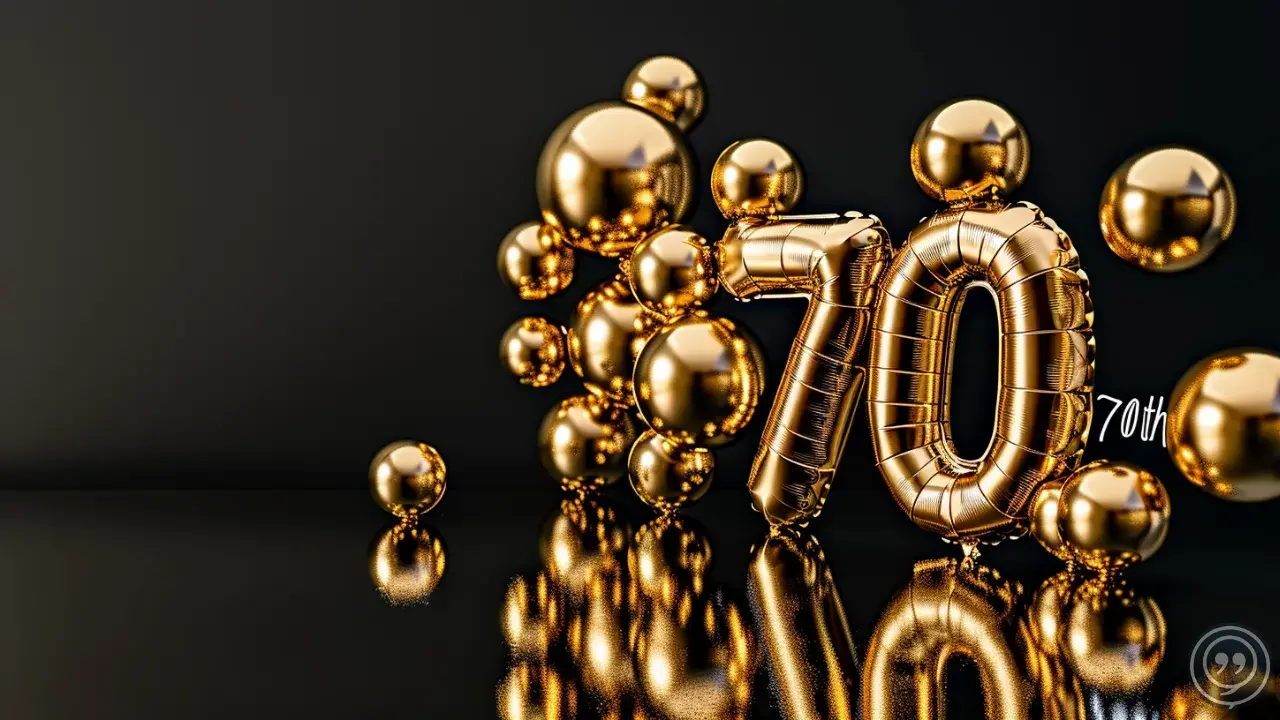 Hilarious and Heartfelt 70th Birthday Quotes    