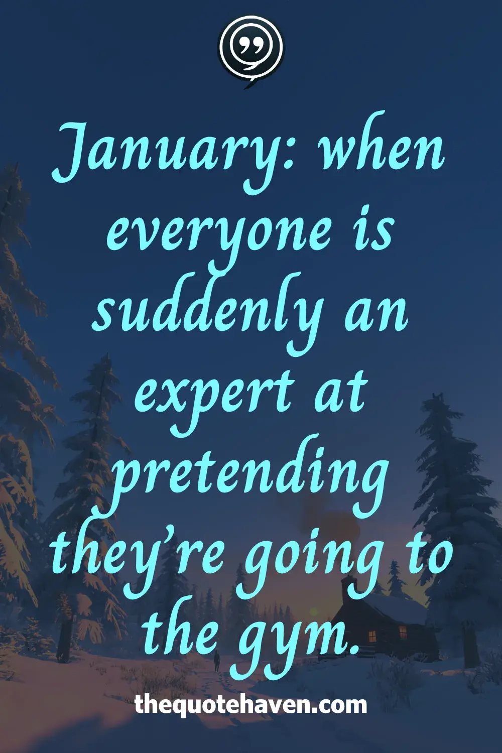  Funny January Quotes .