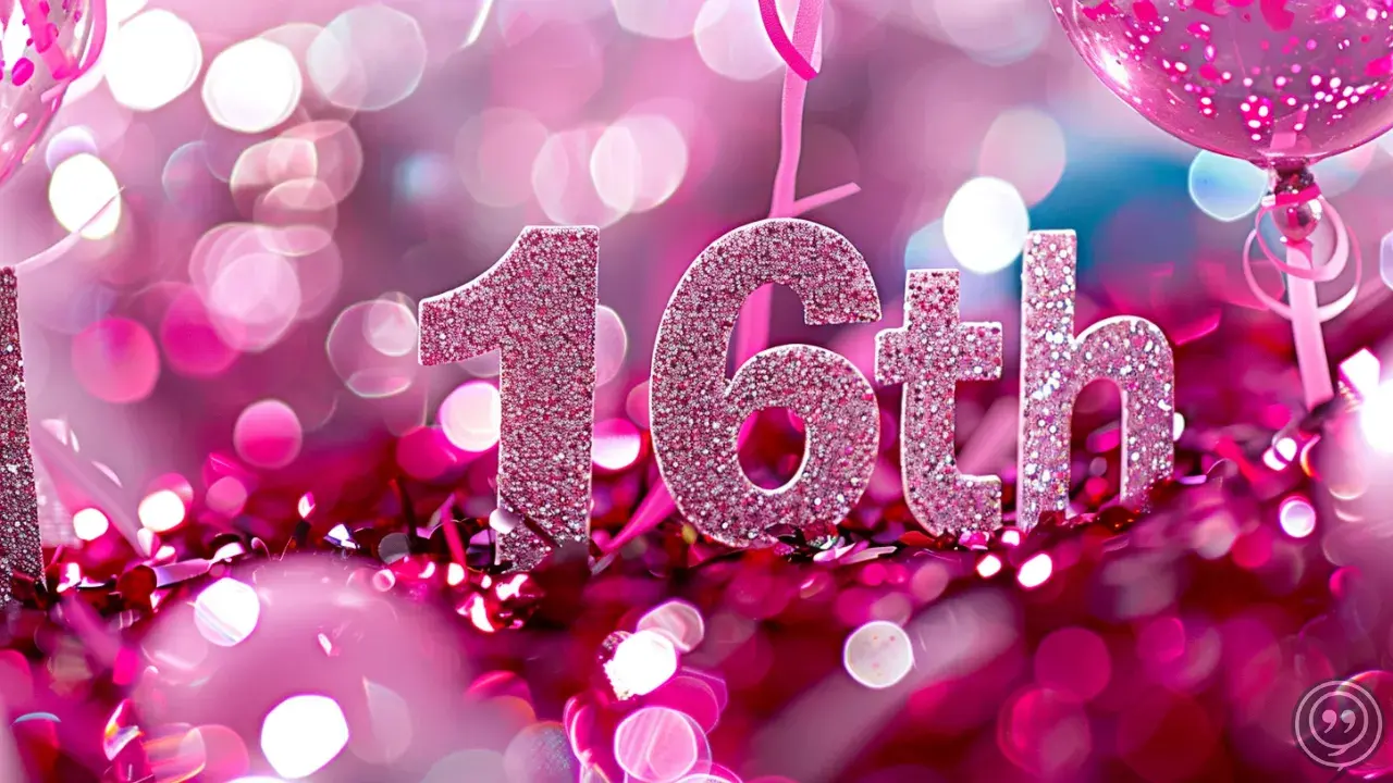  Funny and Touching Sweet 16th  Birthday Quotes