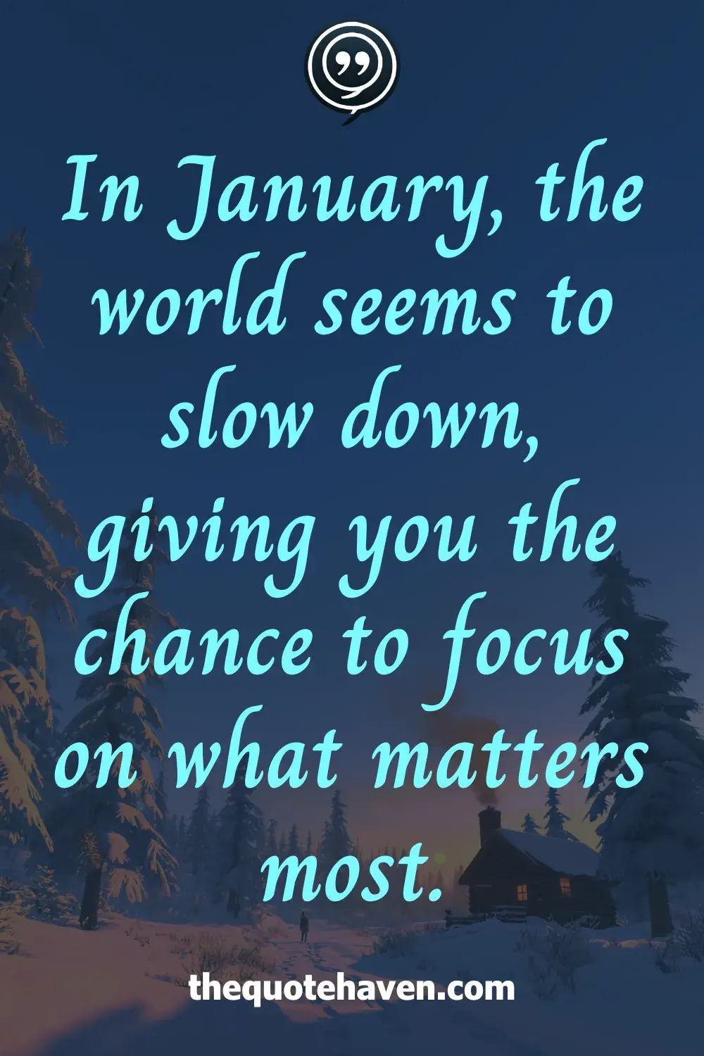  January Aesthetic Quotes .