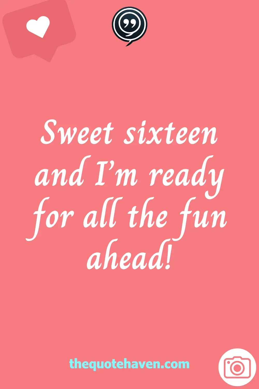   Sweet 16th Birthday Captions .