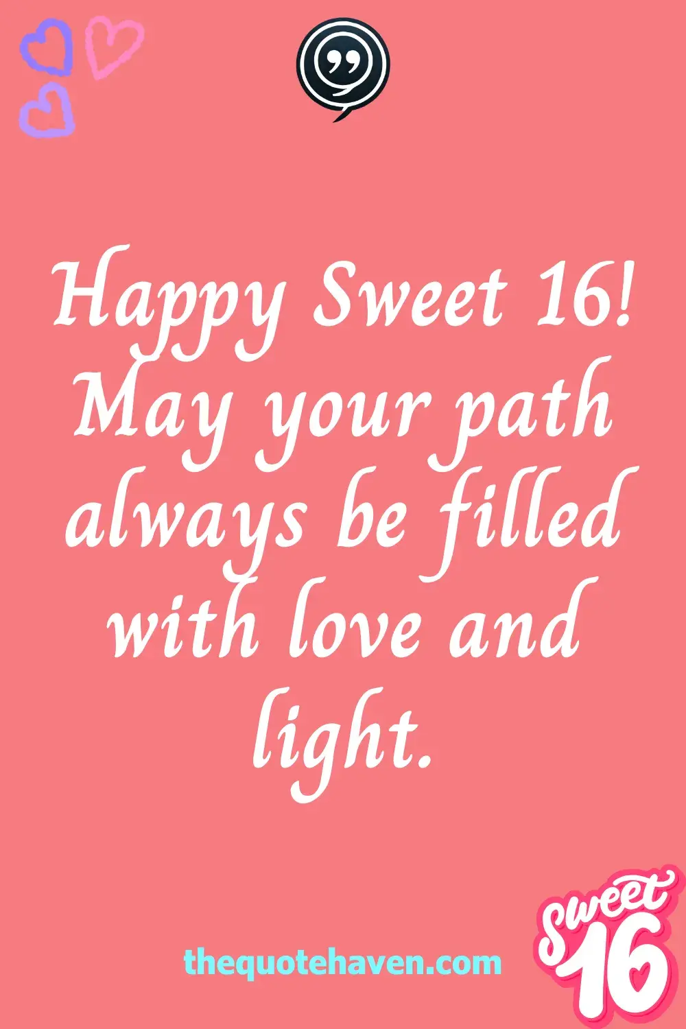   Sweet 16th Birthday Wishes .