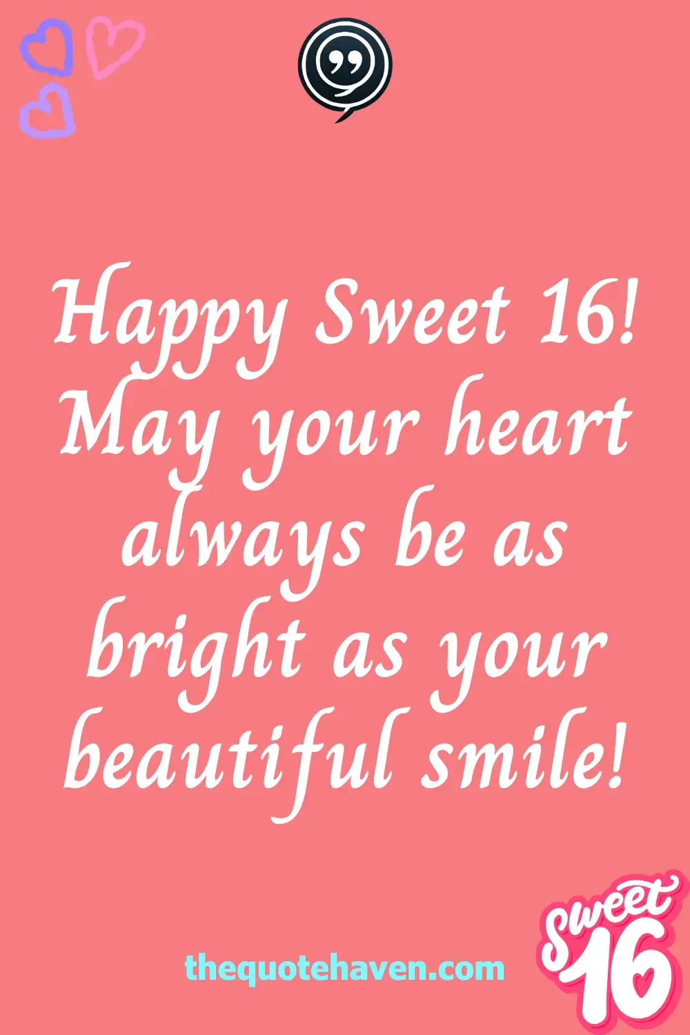   Sweet 16th Birthday Wishes .